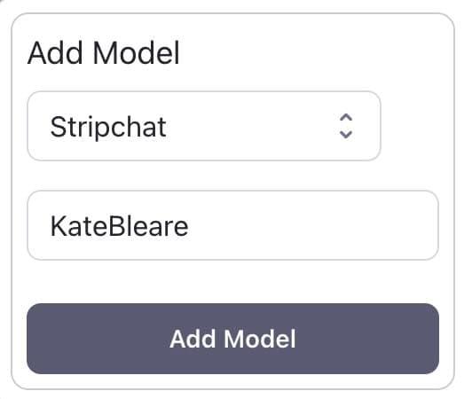 Open CaptureGem and Paste Stripchat Model Name