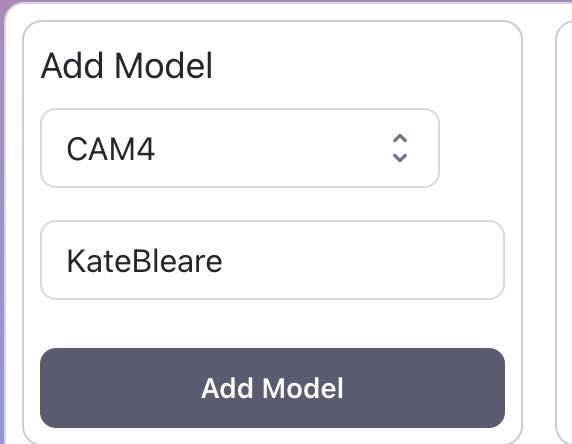 Open CaptureGem and Paste CAM4 Model Name